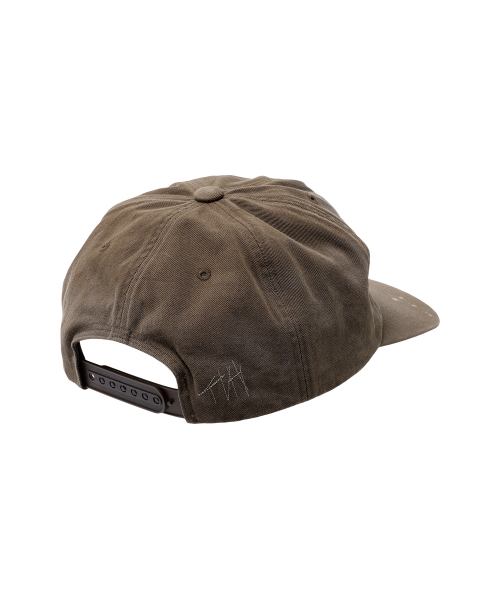 TWIN HORSE BALL CAP BROWN
