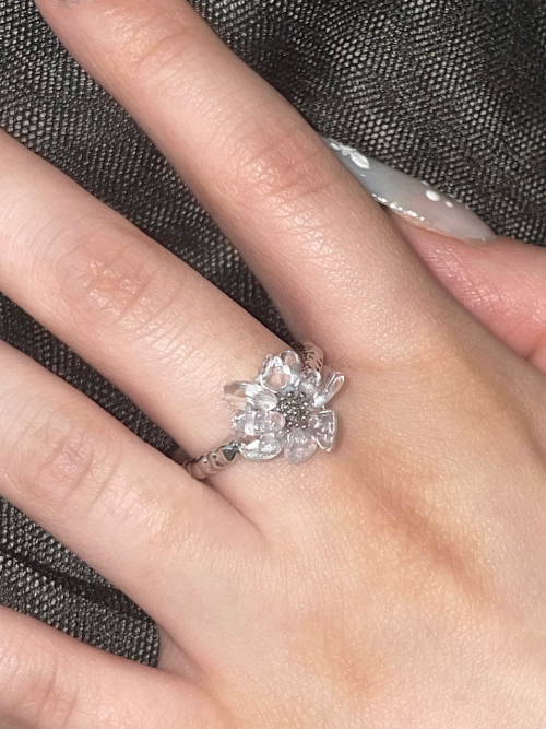 Crystal Bloom Ring