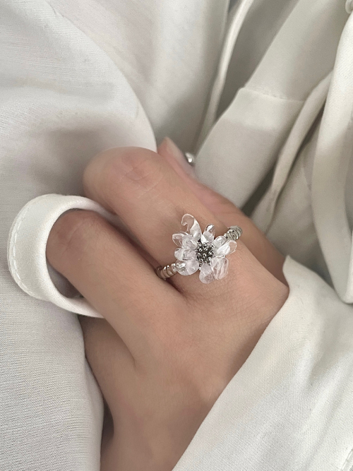 Crystal Bloom Ring