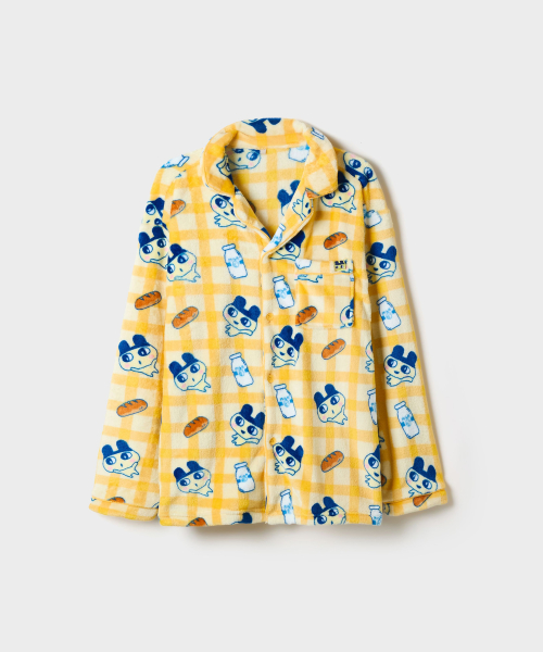 TAMAGOTCHI Sleep Pajamas (Yellow)_SPPPG4VU08