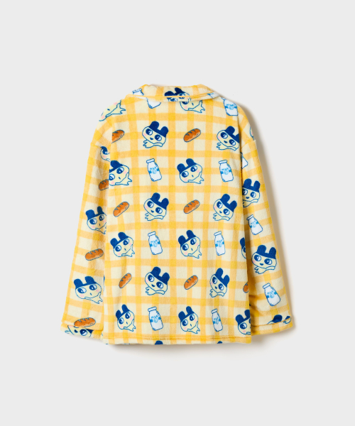 TAMAGOTCHI Sleep Pajamas (Yellow)_SPPPG4VU08