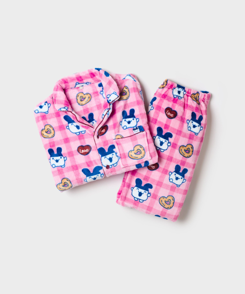 TAMAGOTCHI Sleep Pajamas (Pink)_SPPPG4VU08