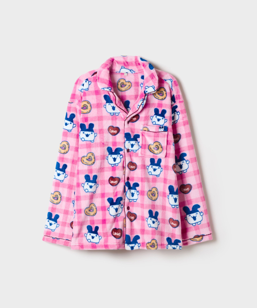 TAMAGOTCHI Sleep Pajamas (Pink)_SPPPG4VU08