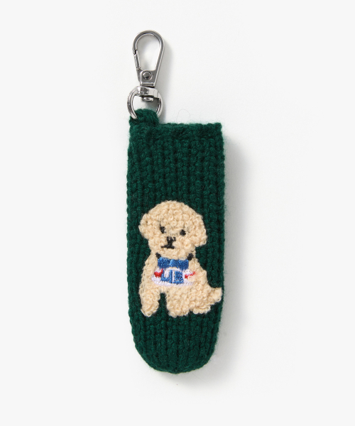 Wool Cashmere Knit Keyring - 5 COLOR