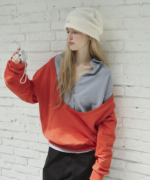 Cozy FLUFFY Knit Beanie Hats_Ivory