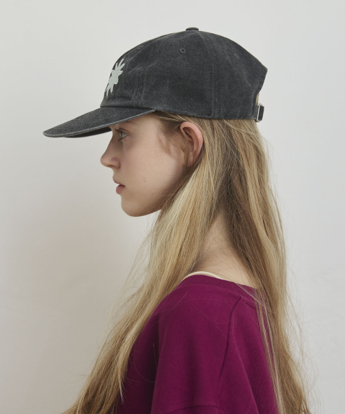 Apple Patch Logo Camp Cap Hats_Black