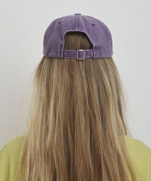 APPLE Patch Logo Camp Cap Hats_Purple