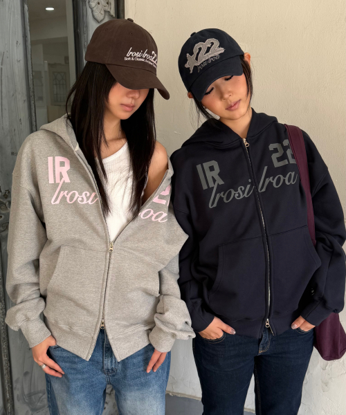 IR 22 Hoodie Zip-up (Navy)