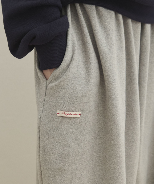 Balloon Fit Harem Pants_Gray