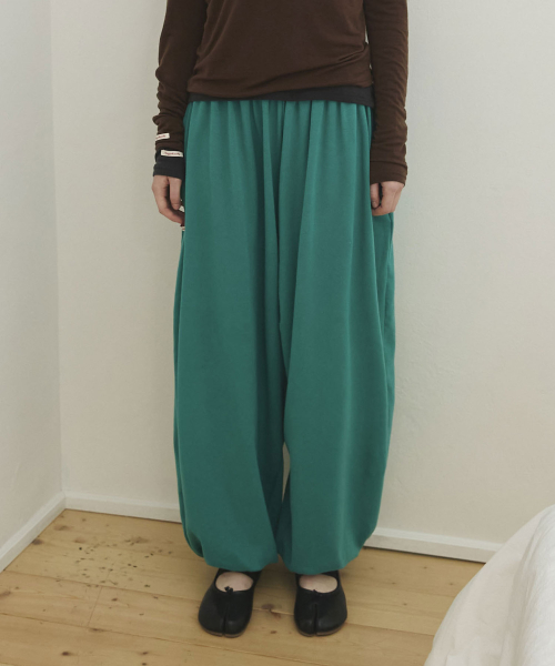 Balloon Fit Harem Pants_Teal