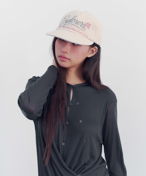 EXPLORERS BALL CAP (BEIGE)