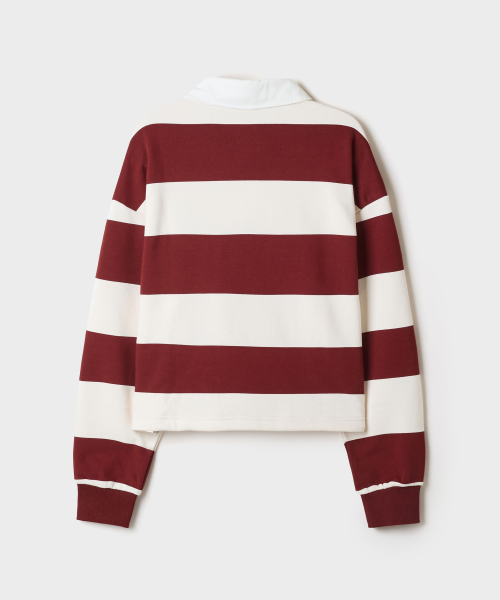 [LILLI] Rugby Crop Sweatshirt_SPMNG4TG60