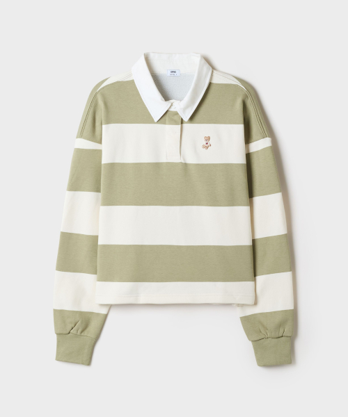 [LILLI] Rugby Crop Sweatshirt_SPMNG4TG60
