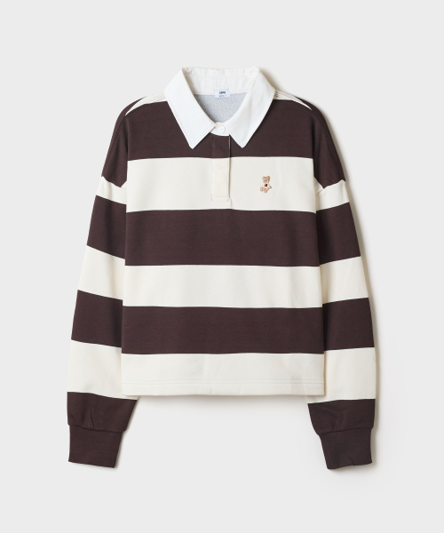 [LILLI] Rugby Crop Sweatshirt_SPMNG4TG60