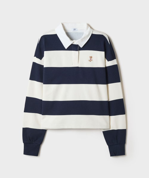 [LILLI] Rugby Crop Sweatshirt_SPMNG4TG60