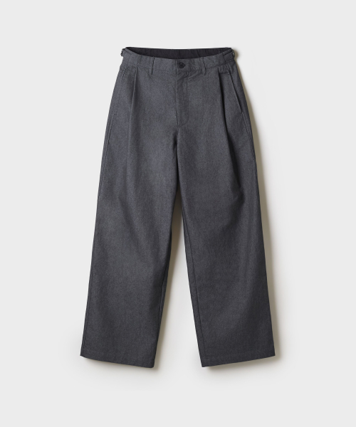 Pleated Wide Fit Pants SPTCG49M51