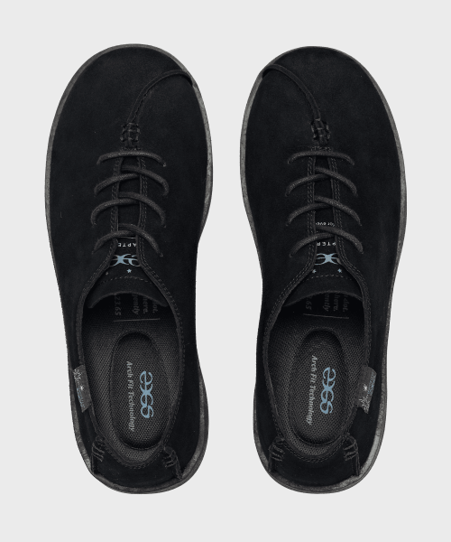 Core Sneakers - Black Suede