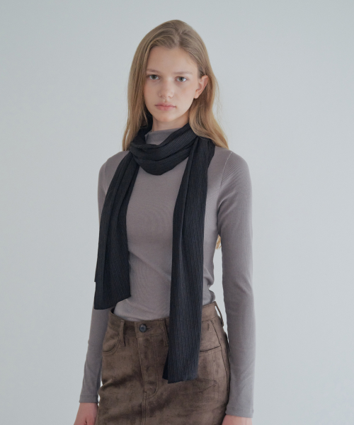 Smooth Touch Knit Muffler_5Color