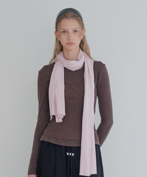 Smooth Touch Knit Muffler_5Color