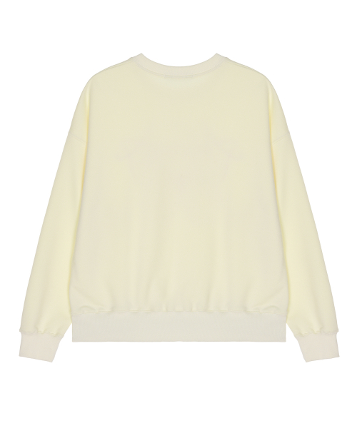 NICOLE BUTTERFLY SWEATSHIRT_CREAM PINK