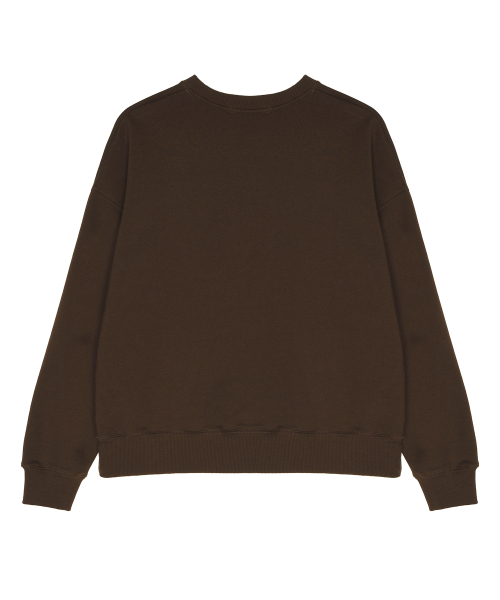 NICOLE BUTTERFLY SWEATSHIRT_BROWN