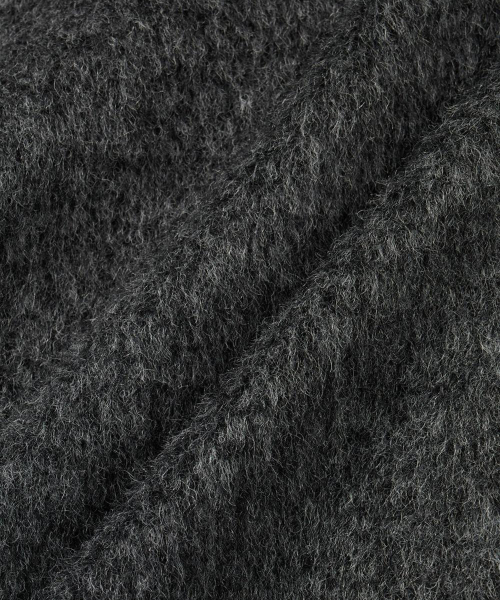 Oversized Alpaca Mac Coat (Dark Grey) TNCO6F101CG
