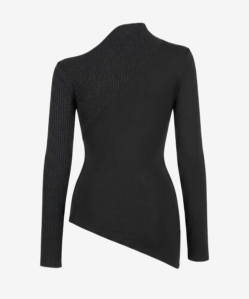 CUFF WAVE T [BLACK]