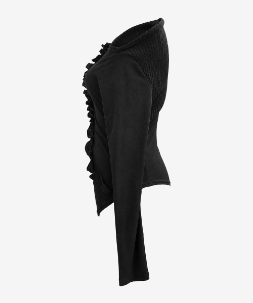 CUFF WAVE T [BLACK]