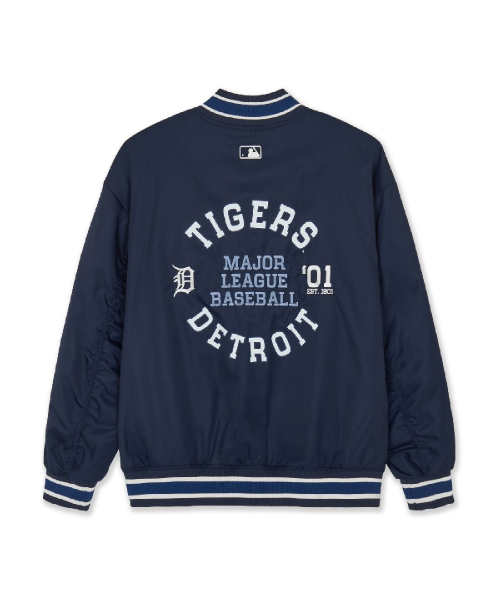 NYLON LETTER VARSITY JACKET