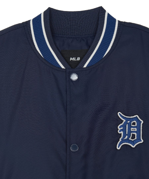 NYLON LETTER VARSITY JACKET