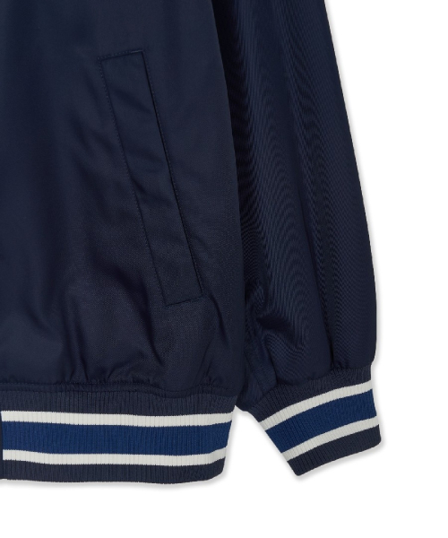 NYLON LETTER VARSITY JACKET