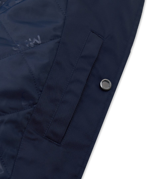 NYLON LETTER VARSITY JACKET
