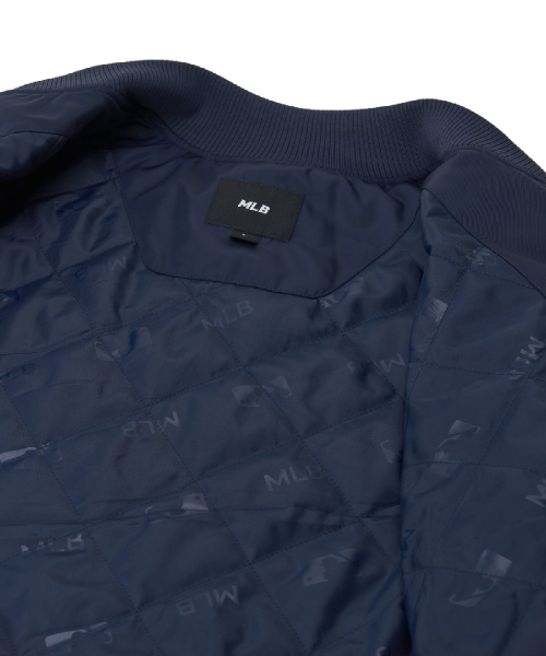 NYLON LETTER VARSITY JACKET