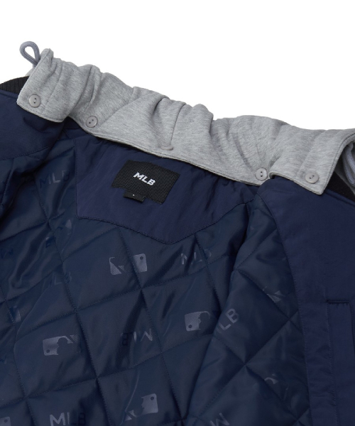 Nylon Hood Detachable Varsity Jacket