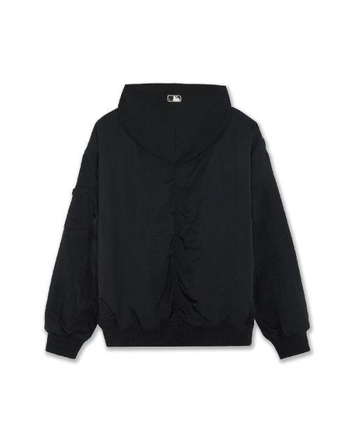 Nylon Hood Detachable Varsity Jacket