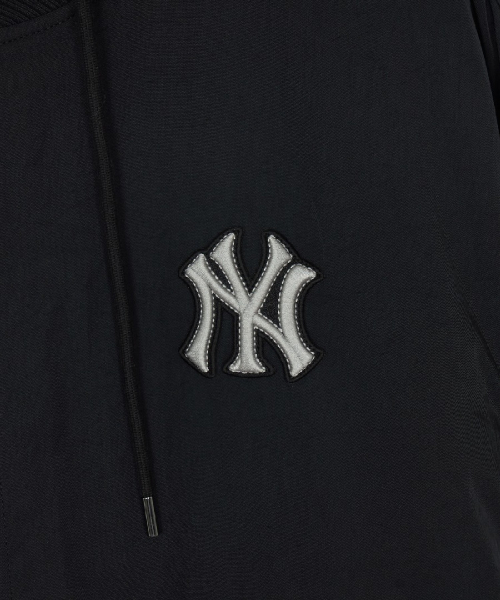 Nylon Hood Detachable Varsity Jacket