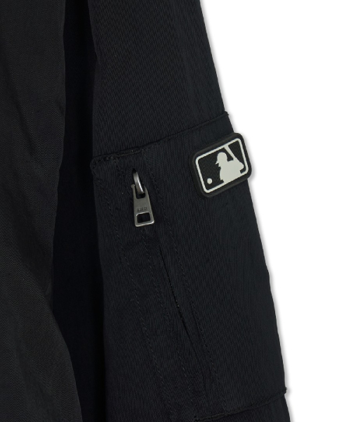 Nylon Hood Detachable Varsity Jacket