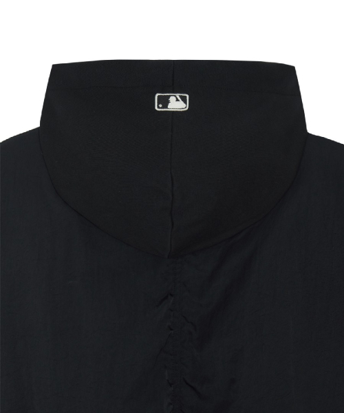 Nylon Hood Detachable Varsity Jacket