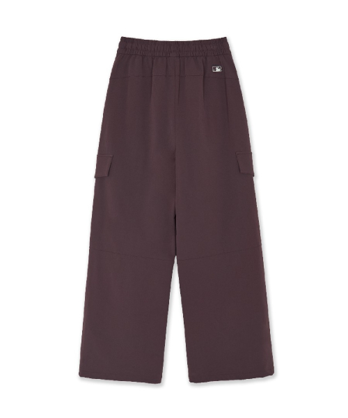 WomenS Gorpcore Curved Line Heavy Brushed Wide Flare Pants