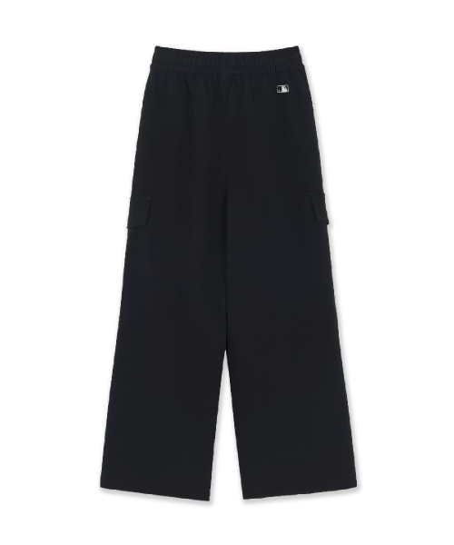 WomenS Gorpcore Curved Line Heavy Brushed Wide Flare Pants