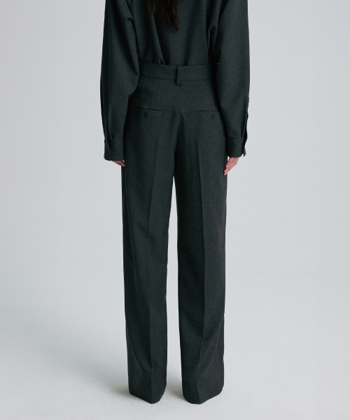 STRAIGHT-LEG TROUSERS