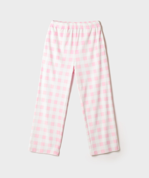 MANGGEUREOJIN GOM Round-Neck Pajamas (Pink)_SPPPG4VU14