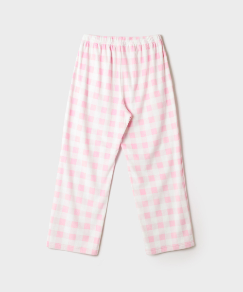 MANGGEUREOJIN GOM Round-Neck Pajamas (Pink)_SPPPG4VU14