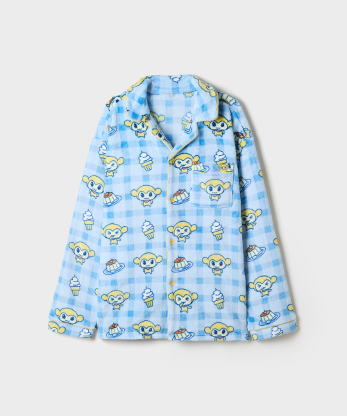 TAMAGOTCHI Sleep Pajamas (Blue)_SPPPG4VU08