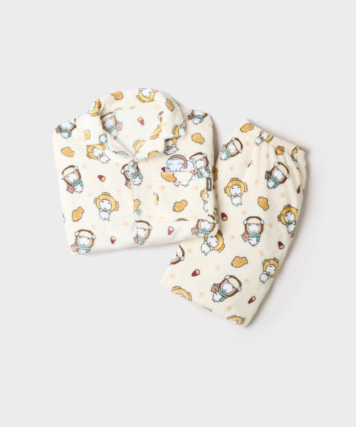 GANADI Sleep Pajamas (Ivory)_SPPPG4VU07