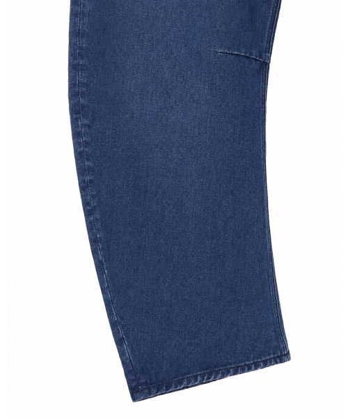 Indigo BARREL Denim Pants Blue