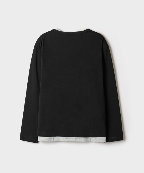 Henley Neck Layered Long-Sleeve Tee_SPLWG49M62