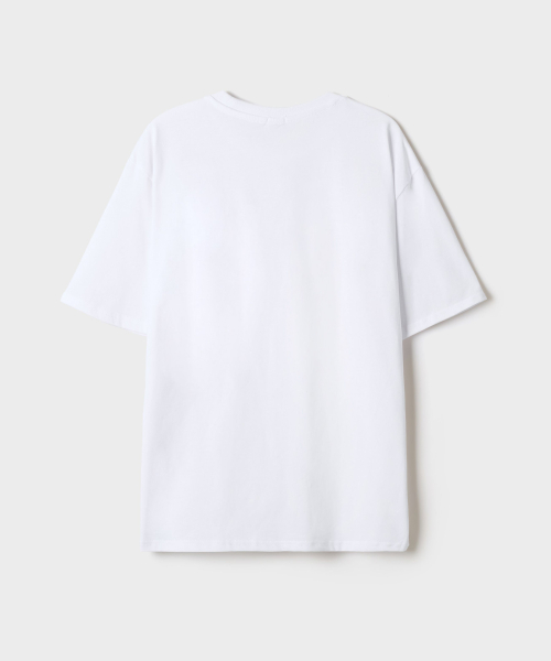 KYOBO BOOKSTORE Short Sleeve T Shirt (White)_SPRLG4TU01