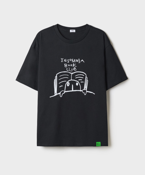 KYOBO BOOK CENTRE Short Sleeve T-Shirt (Black)_SPRLG4TU01