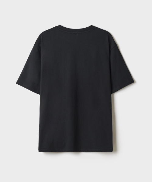 KYOBO BOOK CENTRE Short Sleeve T-Shirt (Black)_SPRLG4TU01